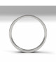 Alianza clasica platino almendrada 3.30 mm de ancho interior confort