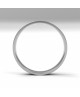 Alinaza clasica platino plana 3.30 mm de ancho interior confort