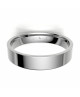Alinaza clasica platino plana 4.00 mm reforzada interior confort