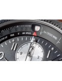 Reloj Hamilton Khaki Aviation X-Wind Auto Chrono H77616533 – Reloj automático de 44 mm con esfera negra y correa de piel marrón