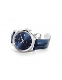 Reloj Hamilton Jazzmaster Gent Quartz H32451641 – Reloj suizo de 40 mm con esfera azul y correa de piel azul
