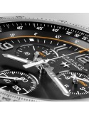 Reloj Hamilton Khaki Aviation X-Wind GMT Chrono Quartz H77912335 – Reloj de cuarzo de 46 mm con esfera negra y correa de caucho