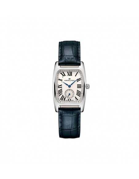 Reloj Hamilton American Classic Boulton Small Second Quartz H13421611 – Reloj de cuarzo suizo de 27,3 x 31,1 mm con esfera plate