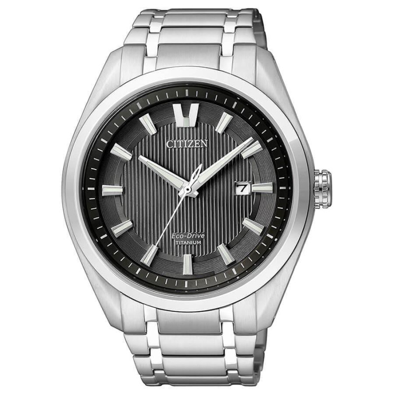 Reloj Citizen Super Titanium AW1240-57E | Reloj Solar y Cristal de Zafiro | B&Couple