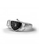 Hamilton Ventura Quartz H24411232 – Reloj de cuarzo de 32,3 mm con caja triangular y brazalete de acero inoxidable