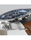 Reloj Hamilton Khaki Aviation X-Wind GMT Chrono Quartz H77922541 – Cronógrafo de cuarzo de 46 mm con esfera azul y correa de pie
