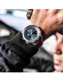 Reloj Hamilton Khaki Aviation X-Wind GMT Chrono Quartz H77922541 – Cronógrafo de cuarzo de 46 mm con esfera azul y correa de pie