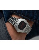 Reloj Hamilton American Classic PSR Digital Quartz H52414130 – Reloj digital de 40,8 x 34,7 mm con pantalla híbrida y brazalete