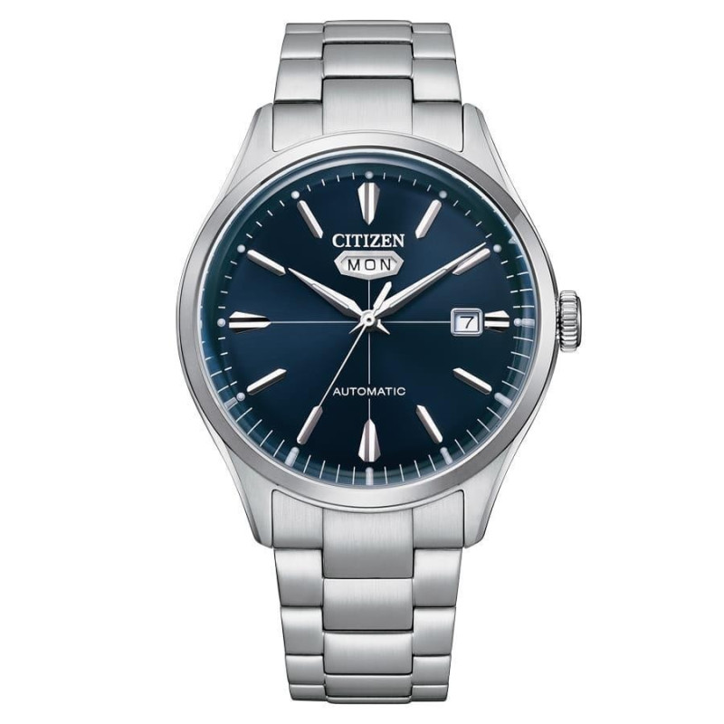 Reloj Citizen C7 Automático NH8391‑51L | Esfera azul y calendario | B&Couple