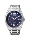 Reloj Citizen Super Titanium Eco‑Drive AW1240‑57M | Reloj de Titanio y Esfera Azul | B&Couple