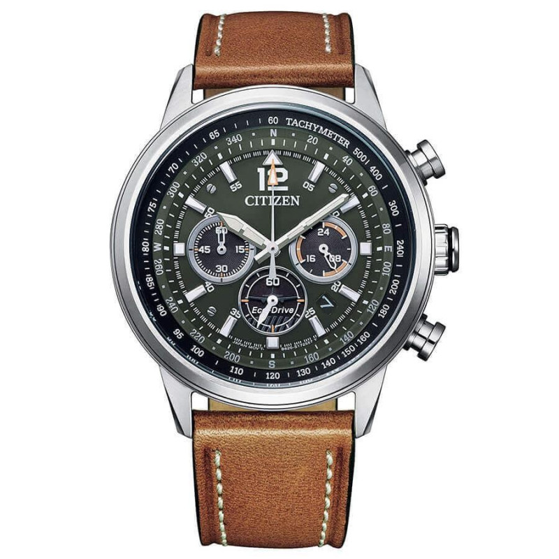 Citizen CA4470-15X | Reloj Cronógrafo Aviator Eco-Drive | B&Couple
