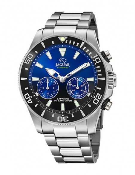 Jaguar J888/6 | Reloj Híbrido para Hombre con Tecnología Conect y Esfera Azul | B&Couple​