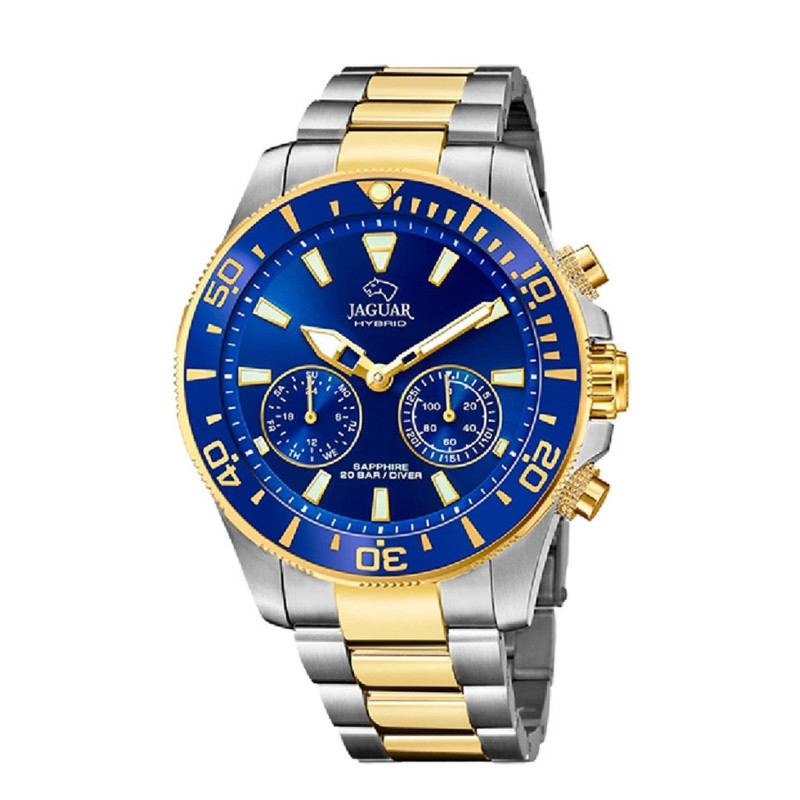 Jaguar J889/1 | Reloj Híbrido para Hombre con Tecnología Conect y Esfera Azul | B&Couple​
