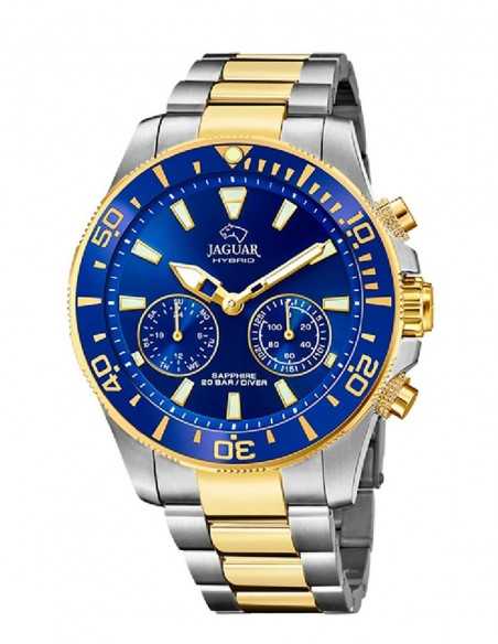 Jaguar J889/1 | Reloj Híbrido para Hombre con Tecnología Conect y Esfera Azul | B&Couple​