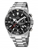 Jaguar J861/3 | Reloj Cronógrafo para Hombre con Esfera Negra | B&Couple​