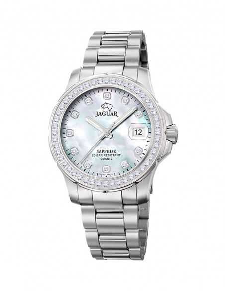 Jaguar J892/1 | Reloj Femenino con Esfera de Nácar y Cristales | B&Couple​
