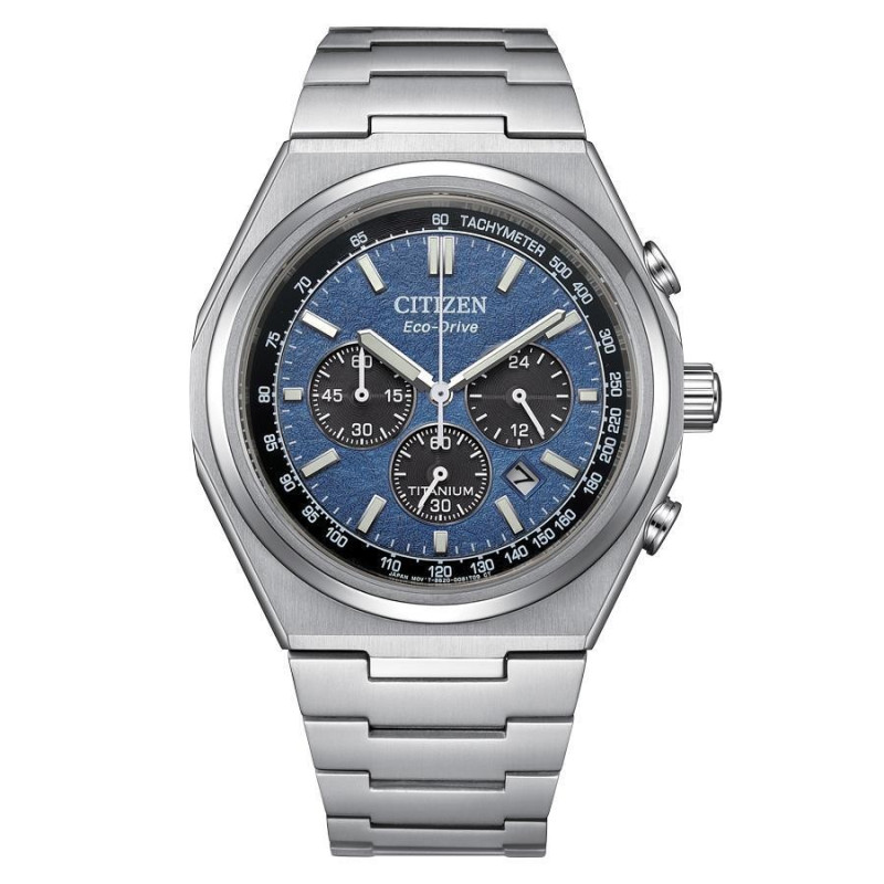 Citizen CA4610-85L - Reloj Cronógrafo Eco-Drive de Super Titanium™ para Hombre