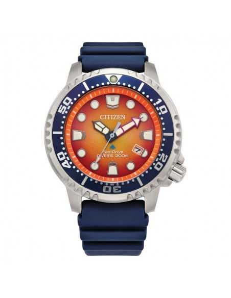 Reloj Citizen Promaster Diver's BN0169-03X – Reloj de buceo profesional Eco-Drive con caja de acero inoxidable de 44 mm y esfera