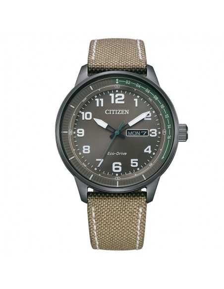 Reloj Citizen BM8595-16H – Reloj analógico Eco-Drive para hombre con caja de acero inoxidable de 42 mm y esfera gris