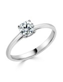 Solitario diamante creado 4 garras 0,70CT