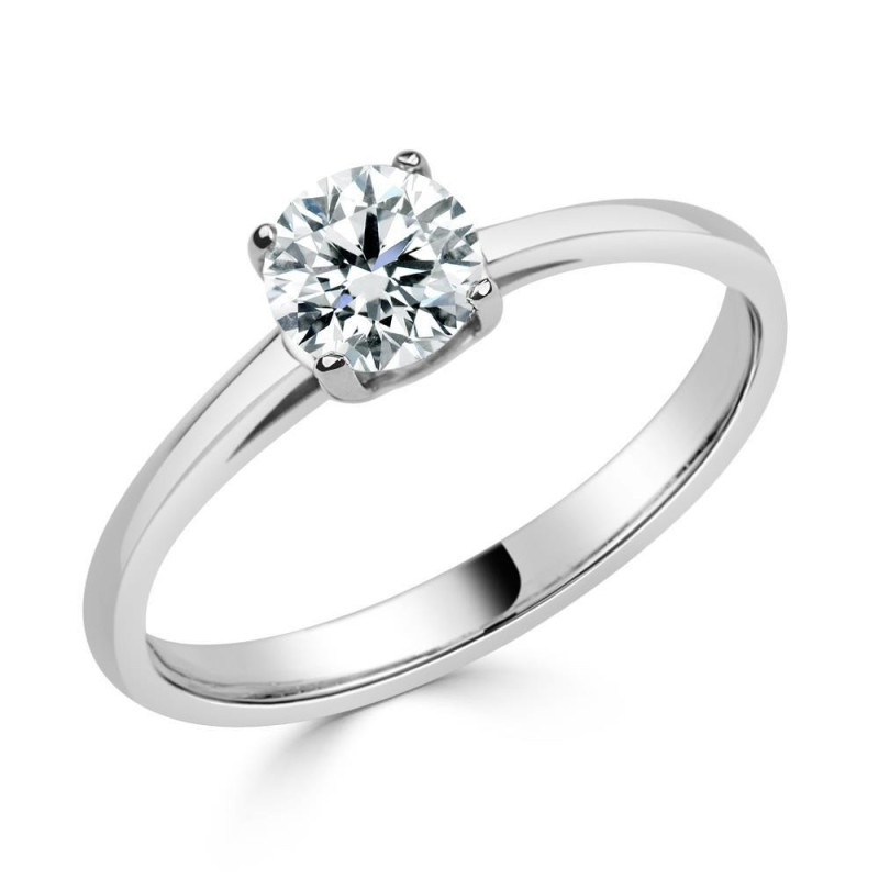 Solitario diamante creado 4 garras 0,70CT