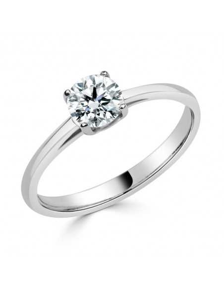 Solitario diamante creado 4 garras 0,70CT