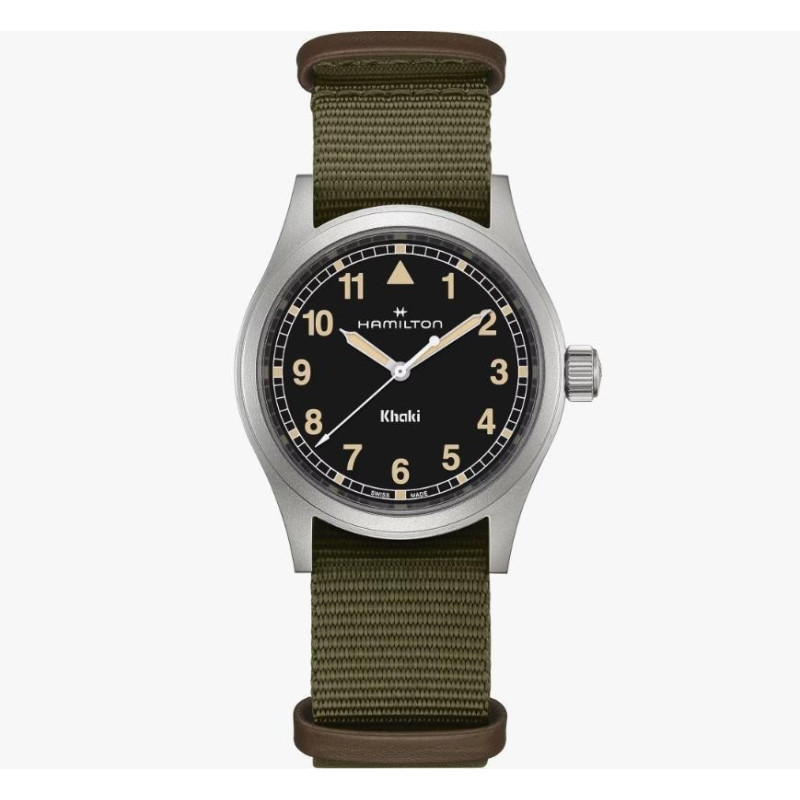 Reloj Hamilton Khaki Field Quartz H69401930 | Reloj Quartz de 38 mm con Correa NATO Verde