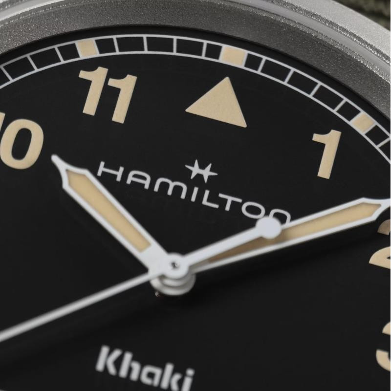 Reloj Hamilton Khaki Field Quartz H69401930 | Reloj Quartz de 38 mm con Correa NATO Verde
