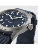 Reloj Hamilton Khaki Field Quartz H69401940 | Reloj Quartz de 38 mm con Esfera Azul y Correa NATO Azul