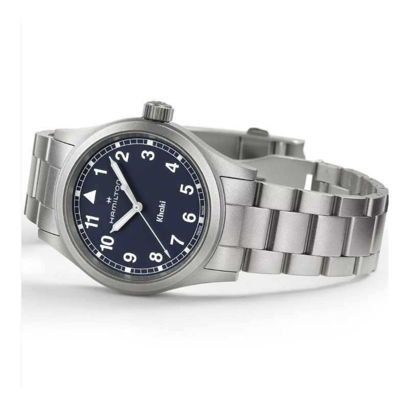 Hamilton Khaki Field Quartz H69401140 | Reloj Militar de Cuarzo 38mm con Correa de Acero | B&Couple​