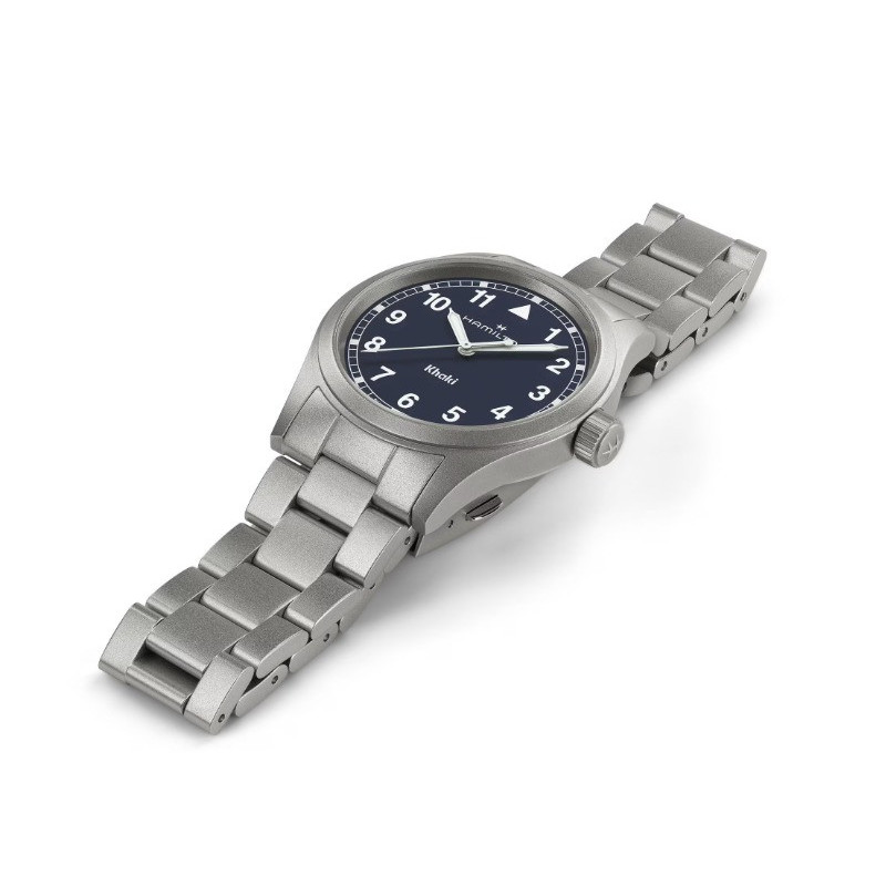 Hamilton Khaki Field Quartz H69401140 | Reloj Militar de Cuarzo 38mm con Correa de Acero | B&Couple​