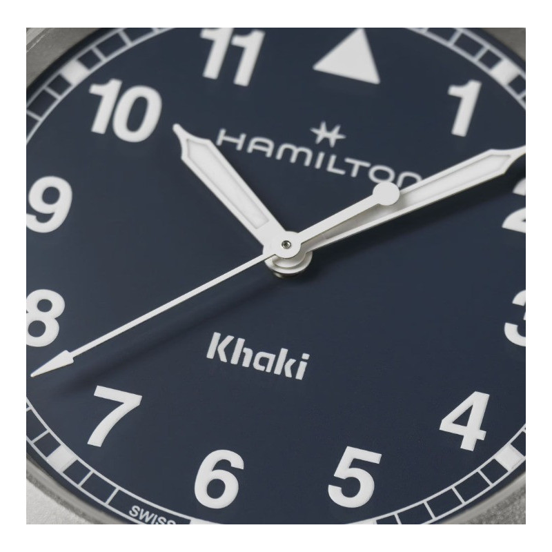 Hamilton Khaki Field Quartz H69401140 | Reloj Militar de Cuarzo 38mm con Correa de Acero | B&Couple​