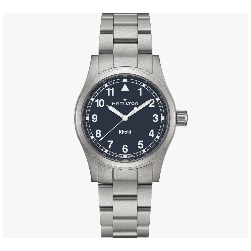 Hamilton Khaki Field Quartz H69401140 | Reloj Militar de Cuarzo 38mm con Correa de Acero | B&Couple​