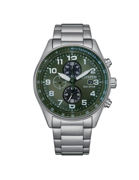 Citizen CA0770-72X | Cronógrafo Eco-Drive con Esfera Verde | B&Couple