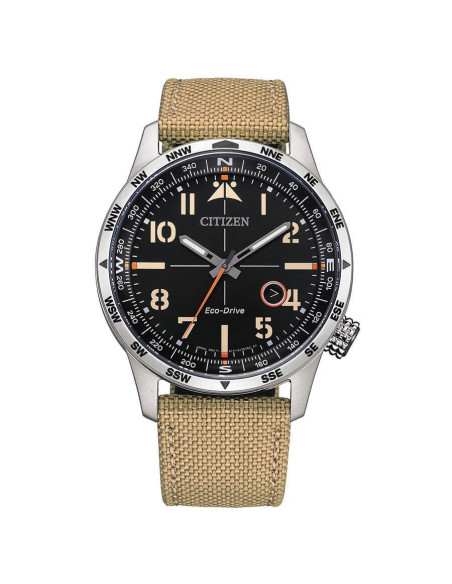 Citizen BM7550-10E | Reloj Eco-Drive Estilo Aviador | B&Couple