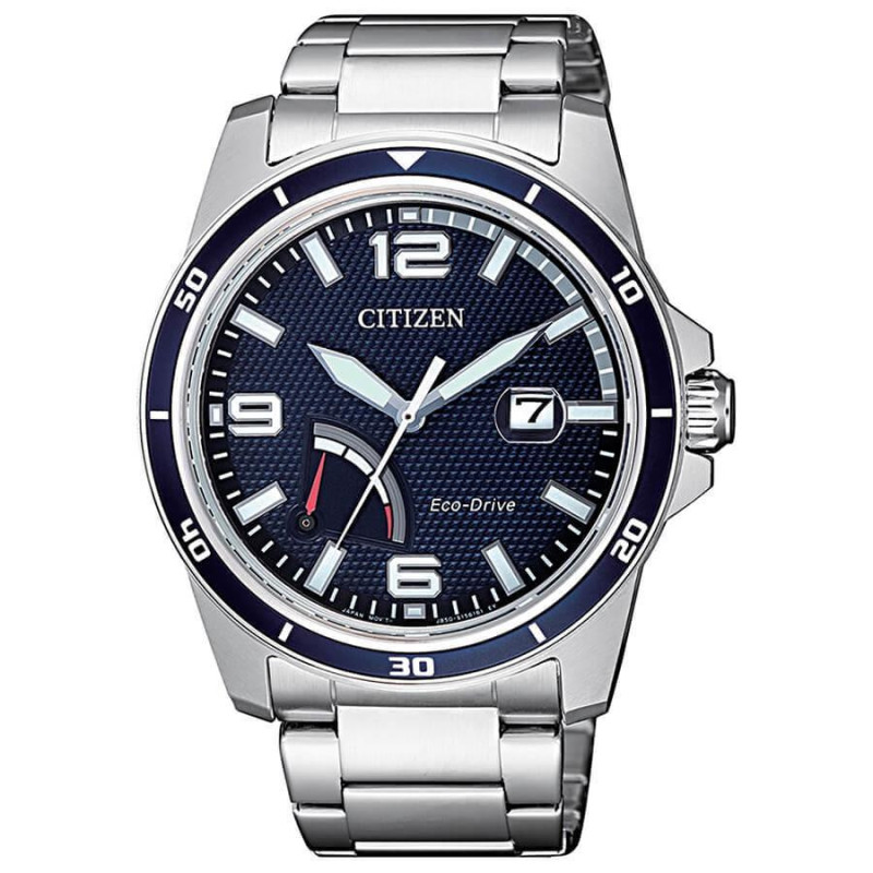 Citizen AW7037-82L | Reloj Eco-Drive con Esfera Azul | B&Couple