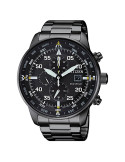 Reloj Citizen Aviator Crono CA0695-84E | Reloj Solar de Esfera Negra | B&Couple
