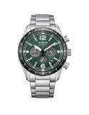 Reloj Citizen Aviator Crono CA4654-55X| Reloj Solar de Esfera Verde | B&Couple