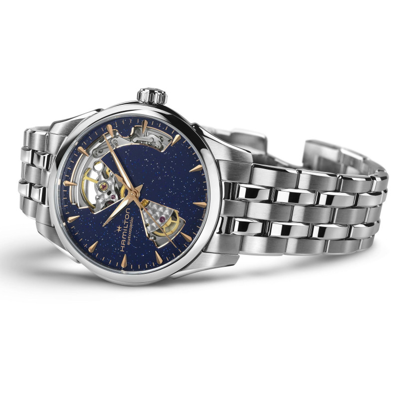 Reloj Hamilton Jazzmaster Open Heart Lady Auto H32215142 | B&Couple