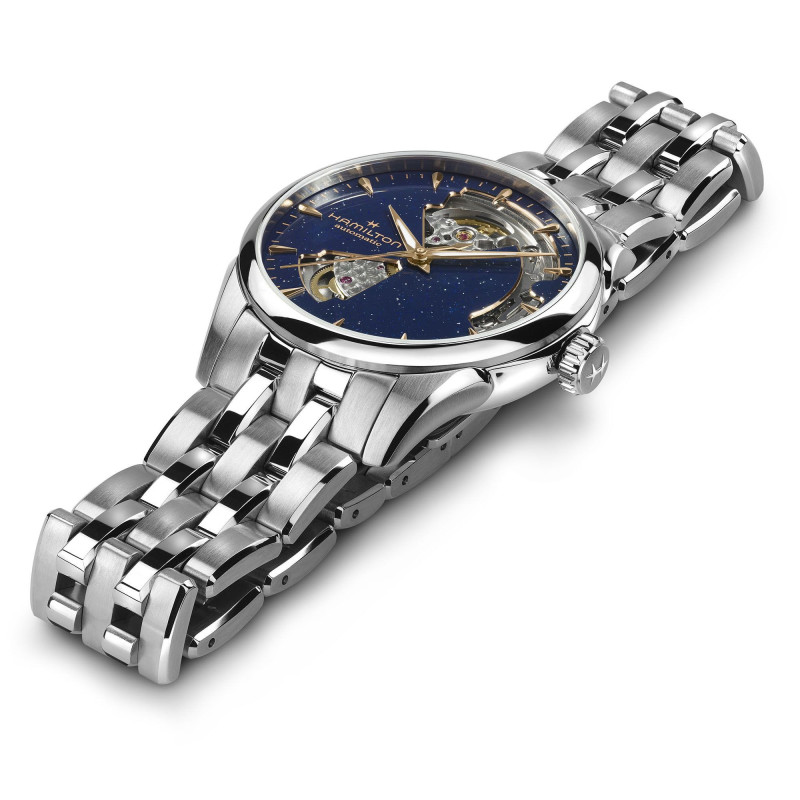 Reloj Hamilton Jazzmaster Open Heart Lady Auto H32215142 | B&Couple
