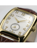 Reloj Hamilton Boulton Quartz H13431553 | Estilo rectangular dorado clásico | B&Couple