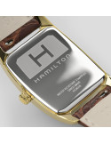 Reloj Hamilton Boulton Quartz H13431553 | Estilo rectangular dorado clásico | B&Couple