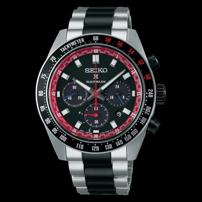 Reloj Seiko Prospex Speedtimer Datsun 240Z SSC957P1 | Cronógrafo solar edición limitada | B&Couple