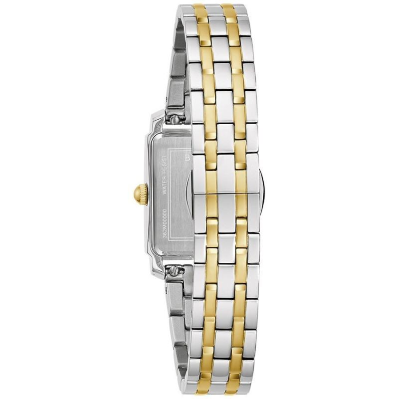 Reloj Bulova Classic Diamonds 98P220 | Esfera nácar con diamantes | B&Couple