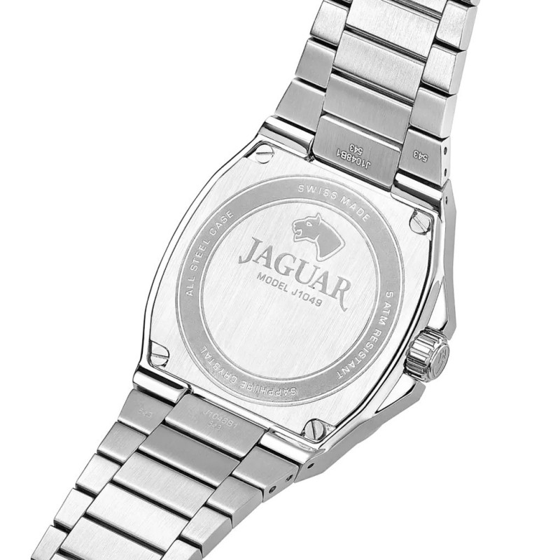 Reloj Jaguar Rondcarre J1049/2 | Swiss Made, Cuarzo, Esfera Azul | B&Couple