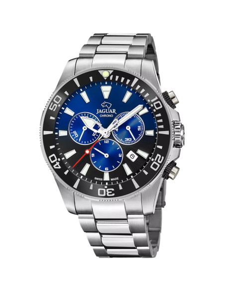 Reloj Jaguar Executive J861/8 | Cronógrafo cuarzo, 200 m, esfera azul | B&Couple