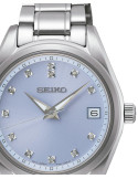 Reloj Seiko SUR581P1 | Reloj de mujer con diamantes y esfera azul | B&Couple