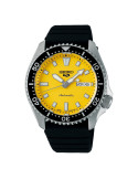 Reloj Seiko 5 Sports SKX Street Style SRPL87K1 | Automático, esfera amarilla y resistencia 100 m | B&Couple