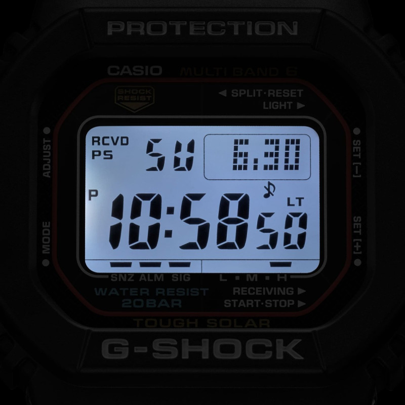 Reloj Casio G-Shock GW-M5610U-1ER | Solar y radiocontrolado | B&Couple