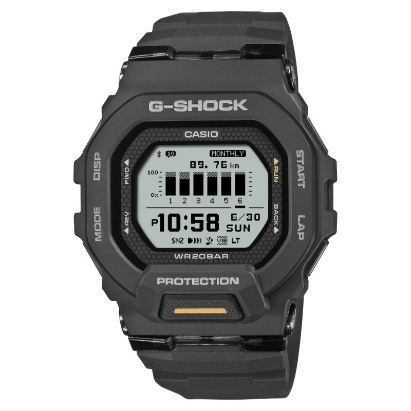 Reloj Casio G-Shock GBD-200-1A1ER | Bluetooth y contador de pasos | B&Couple